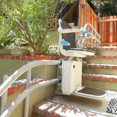 stairchair san francisco ca curved stairlift