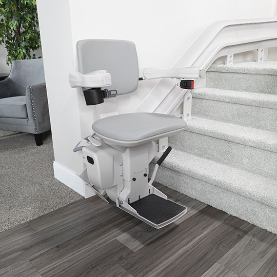 San Francisco curved stair lift chair