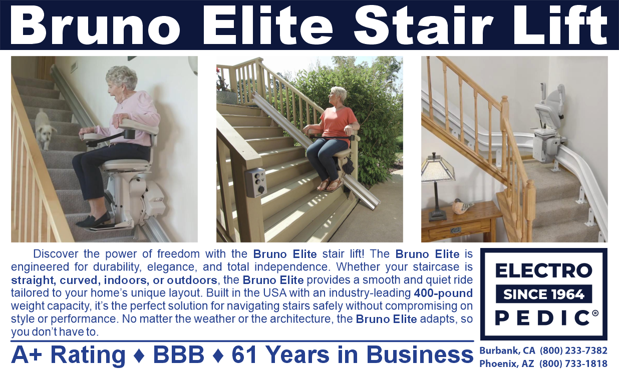 San Francisco Bruno Elite stair lift