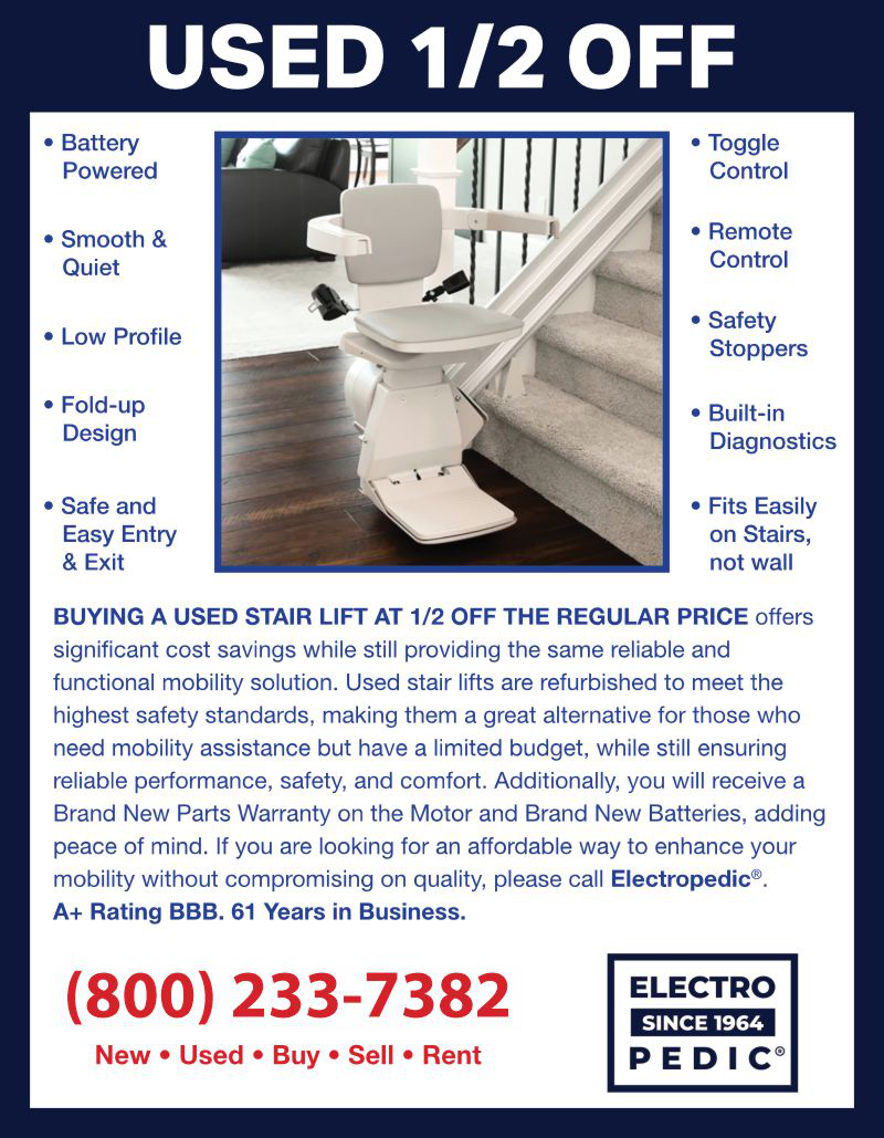 Tracy used Bruno stair lifts