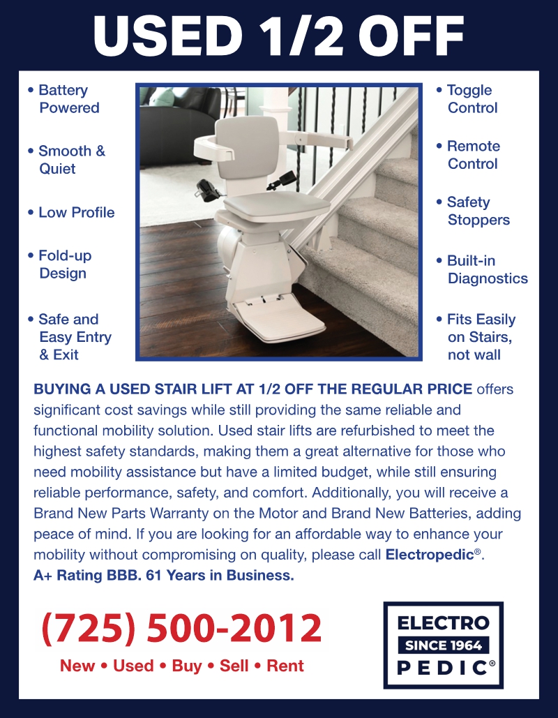 Used Bruno Straight Rail Stairlift